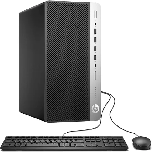 HP ProDesk 600G4 Tower Desktop Computer | Intel i7-8700 (3.4) | 8 GB DDR4 RAM | 250 GB SSD estado sólido | Wi-Fi 5G + Bluetooth | Windows 11
