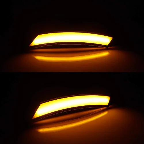 Miniatura 6 de Lámparas de Marca Lateral Delantera LED de Lente Ahumada Ámbar Compatibles con 2006-2010 Pontiac Solstice, 2007-2010 Saturn Sky Lente ahumada LED