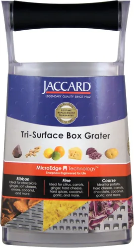 Miniatura 2 de Jaccard Microedge - Rallador de caja de dos caras de tres superficies