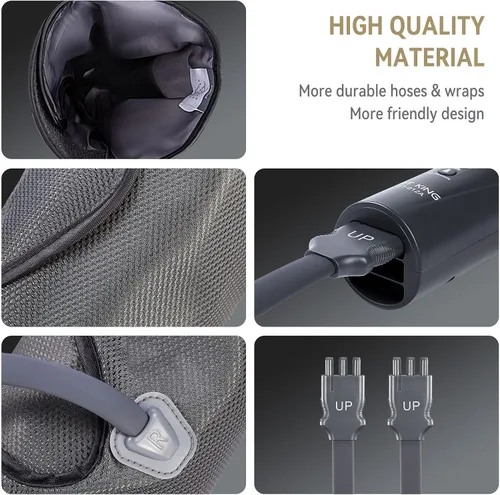 Miniatura 7 de FIT KING- Masajeador de pies y piernas para circulación y relajación con controlador manual. Tres modos, tres intensidades FT-012A