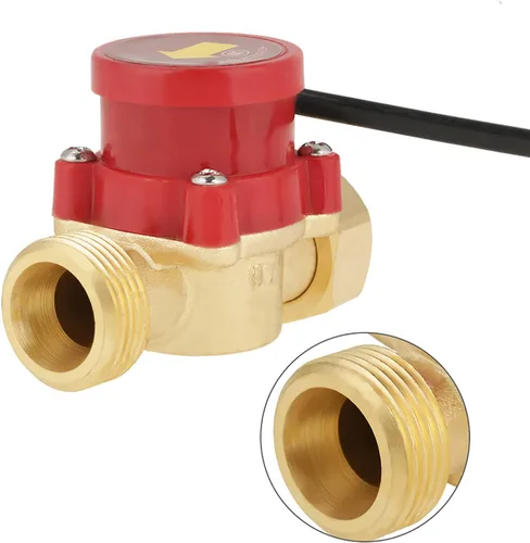 Miniatura 6 de HT-60 220V 0.5A G3/4"-3/4" Interruptor del sensor de agua del hilo para la bomba de refuerzo
