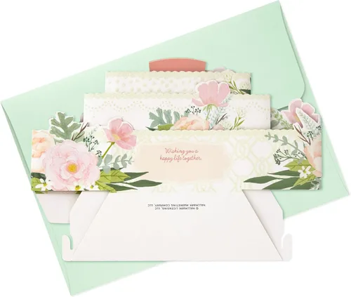 Miniatura 6 de Hallmark Paper Wonder - Tarjeta de boda desplegable (Felices para siempre)
