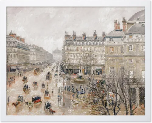 Miniatura 35 de Poster Master Póster vintage The Beginning Of Spring – Impresión retro de invierno – Arte de nieve – Arte de paisaje – Regalo para hombres y mujeres