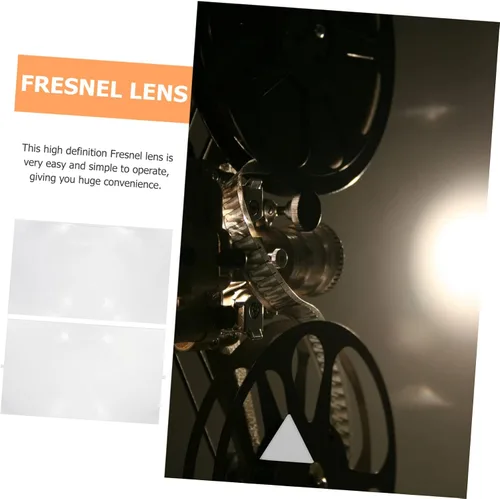 Miniatura 5 de Healifty Lente Fresnel de alta definición 5.51X3.54 pulgadas Lente óptica Pmma para proyector de repuesto Paquete de 2 proyectores de alta