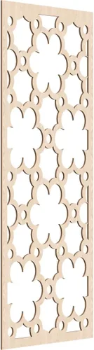 Miniatura 66 de Ekena Millwork WALW14X35X0250STGRO Southgate - Paneles de pared decorativos de madera con calado, 13 3/8 pulgadas de ancho x 34 3/8 pulgadas de rojo