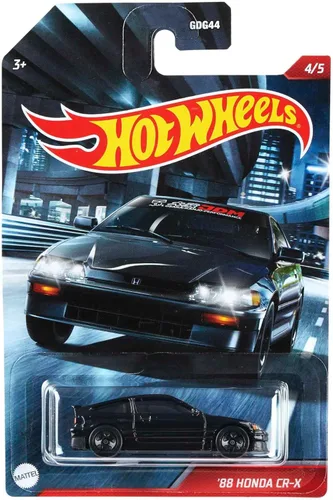 Hot Wheels Selección automática temática de corredores de culto, vehículos a escala 1:64 con detalles auténticos y decoraciones realistas para