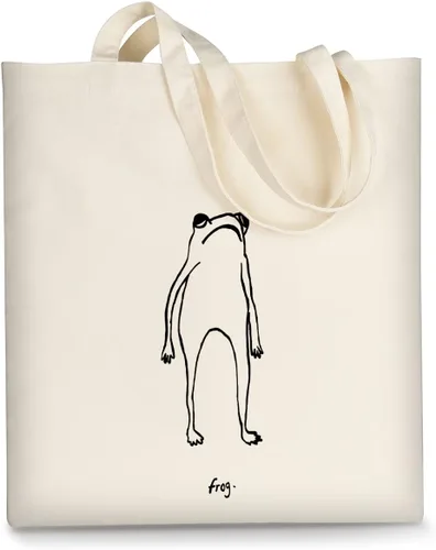 Miniatura 8 de Bolsa de lona AUSVKAI estética para mujer, lindas bolsas de tela reutilizables de algodón para compras, playa, comestibles