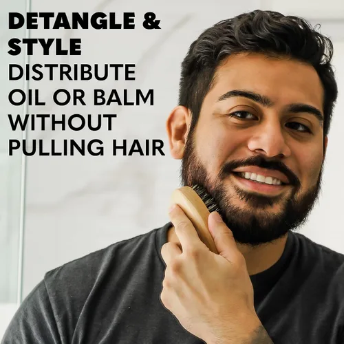 Miniatura 7 de Kit de cuidado de barba y kit de aseo para hombres The Beard Club - Esenciales para un cabello facial más saludable y con estilo - Navaja de filo