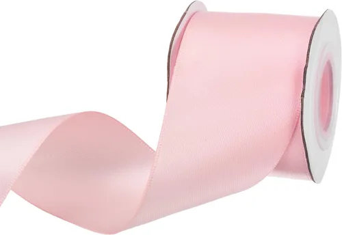 Miniatura 199 de MECCANIXITY Cinta de satén de 3/8 pulgadas de 50 yardas, de grogrén, de seda sólida, fina para ramo de boda, para regalo del día de San Valentín