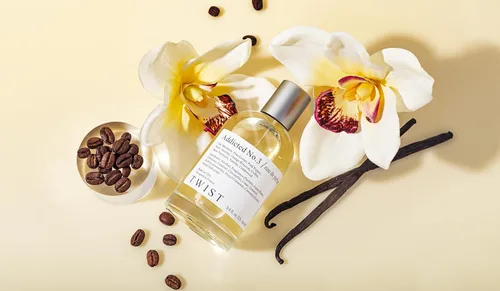 Miniatura 8 de Twist - Addicted No. 3 - Eau De Parfum inspirado en Y. Black Opium, Perfume de larga duración para mujer, Ámbar y Vainilla, Vegano, Ingredientes