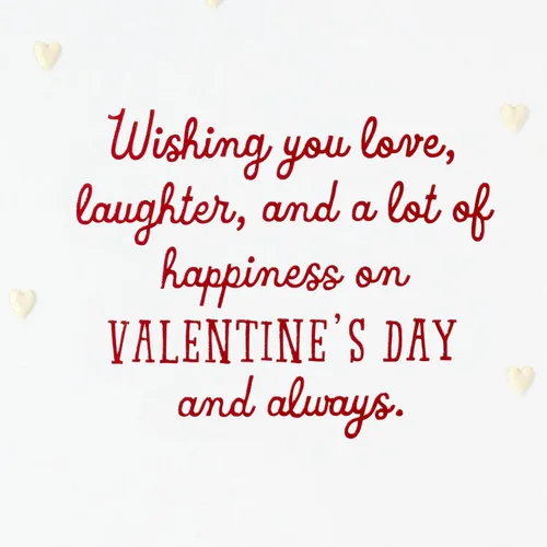 Miniatura 3 de Hallmark - Tarjeta de San Valentín (amor, risa, felicidad)