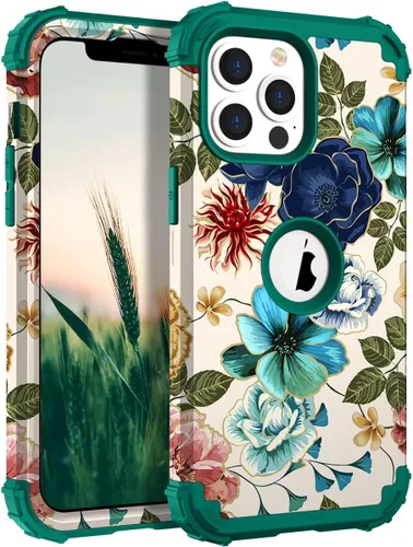 Miniatura 109 de Hocase Funda para iPhone SE 2022/2020, resistente a prueba de golpes, de plástico duro+goma de silicona, funda protectora híbrida para iPhone SE