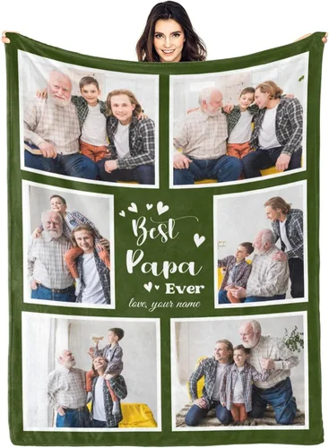 Miniatura 45 de Regalos para hija, mantas personalizadas con fotos, mejor manta para hija, manta personalizada con foto de niños, mantas personalizadas con collage