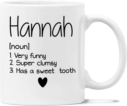 Miniatura 8 de Fifty & Fabulous - Taza de regalo para mujer/hombre, tazas personalizadas con nombre, regalos personalizados de 50 cumpleaños