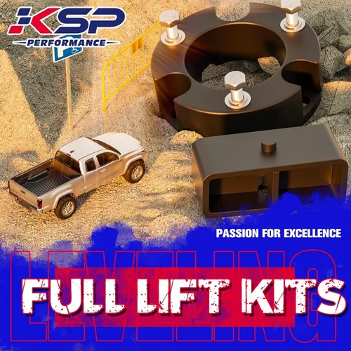 Miniatura 9 de KSP Kits de elevación completa para Tacoma 2005-2023, kits de elevación de nivelación de 3 pulgadas F+2 pulgadas R compatibles con Toyota Tacoma 2WD