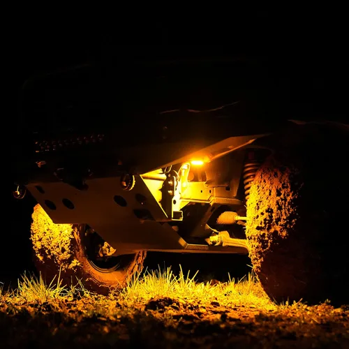 Miniatura 2 de Kit de luces LED Cyclone V2 - Luz de roca - Sistema de 6 luces - Ámbar - Haz de 5W de haz amplio