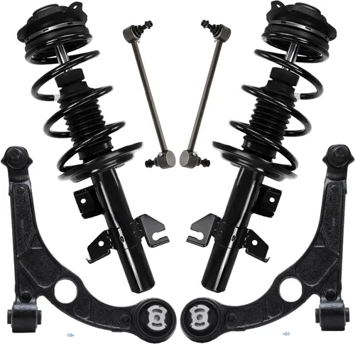 Miniatura 168 de Detroit Axle - Kit de extremo delantero para Chrysler 300 Dodge Charge Challenger 2011-2023, 2 brazos de control inferiores traseros 2 rótulas