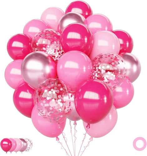 Miniatura 10 de 75 globos negros y dorados, globos de confeti negro y dorado de 12 pulgadas, globos de látex dorados para cumpleaños, Año Nuevo, boda, fiesta