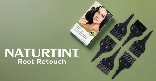 Miniatura 4 de Naturtint Black Root Retouch Crème - Tinte permanente para el cabello, sin amoníaco, gris oculto, sin aroma artificial, 1.52 onzas líquidas Negro