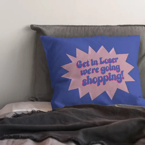 Miniatura 4 de Northwest Mean Girls - Almohada de 18 x 18 pulgadas, Get in Losers