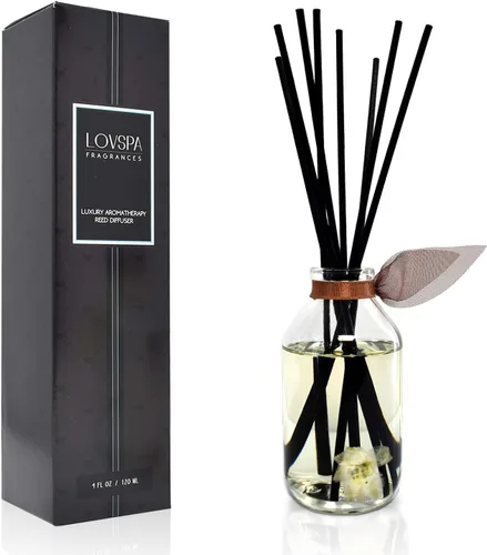 Miniatura 41 de Set de difusor de cañas, difusor de aceite perfumado con aroma a ámbar romántico y varillas, accesorios de fragancia para el hogar para decorar