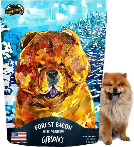 Miniatura 14 de Gibson's Bayou Bacon Golosinas suaves para perros, hechas con carne real, aromáticas y sin granos para entrenar y recompensar a perros de todas