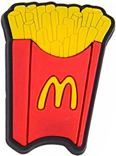 Miniatura 4 de 4 dijes para zapatos Mc Dõnàld Croc para zapatos de Mc Dõnàld. Colgantes de decoración de zapatos. Se adapta a la decoración de sandalias de zuecos