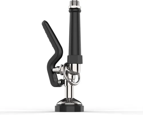 Pulverizador de preenjuague para fregadero comercial, boquilla de pulverización de 1.42GPM con mango ergonómico, piezas de grifo para fregadero de