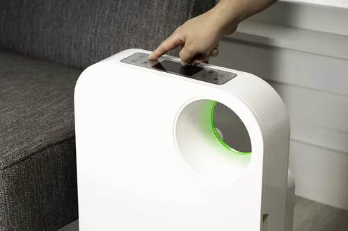 Miniatura 12 de OVAL AIR AIR1000A - Purificador de aire H13 True HEPA 5 en 1 de 3 etapas para alérgenos, polvo, mascotas, alergias, olor, humo, polen, habitaciones