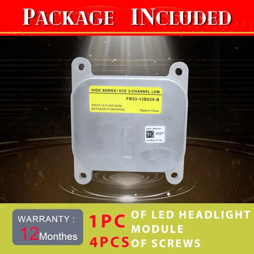 Miniatura 6 de Módulo de Faro LED de Reemplazo para FB53-13B626-B: Módulo de Faro 2016 2017 2018 2019 Ford Explorer - Módulo de Faro LED de Reemplazo