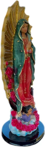 Miniatura 2 de Virgen de Guadalupe Virgen de María México Católica Nuevo(Resina) 12" Alto Nuevo