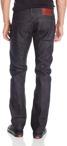 Miniatura 2 de The Unbranded Brand UB122 Skinny Indigo Stretch Selvedge para hombre