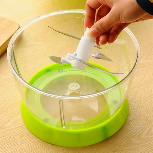 Miniatura 5 de Picadora manual de ajo, manivela de verduras, picadora de cebolla, picadora manual de alimentos, picadora de verduras, procesador de alimentos