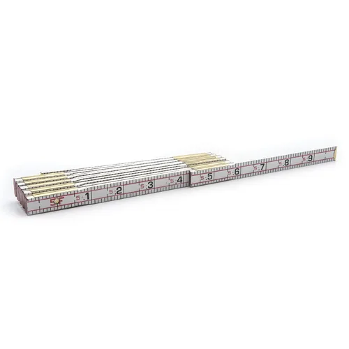 Miniatura 3 de Crescent Lufkin - Regla de madera, 5/8 x 6 pies, Redend Eng, negro - 1066DLN