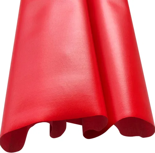 Miniatura 10 de Tela de vinil suave grande para tapicería de cuero de 1 yarda 143x91 cm, hojas de cuero sintético de textura de 0.8 mm de grosor, para manualidades