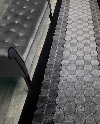 Alfombra antideslizante lavable de 6 pies de largo con parte trasera de goma, tapete personalizado para cocina, pasillo, escaleras, dormitorio, negro
