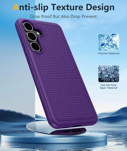 Miniatura 672 de FNTCASE Funda para iPhone 17 Pro: Fundas delgadas translúcidas de color azul claro compatibles con MagSafe, protección completa de la cámara
