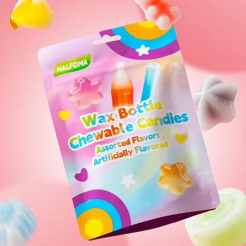 Miniatura 7 de Chuxinyinian Gomitas de Cera con Sabores de Frutas Variadas, 32 Gomitas, 60g