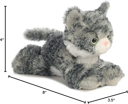 Miniatura 4 de Lily Gray Tabby Mini Flopsie de 8 pulgadas, de Aurora