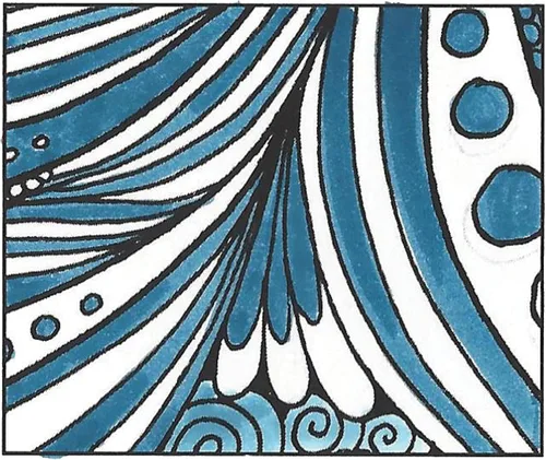 Miniatura 4 de Tombow 56558 Marcador de Arte de Pincel Doble, 526 - Azul Verdadero, Paquete de 1. Marcador Mezclable, de Pincel y Punta Fina True Blue