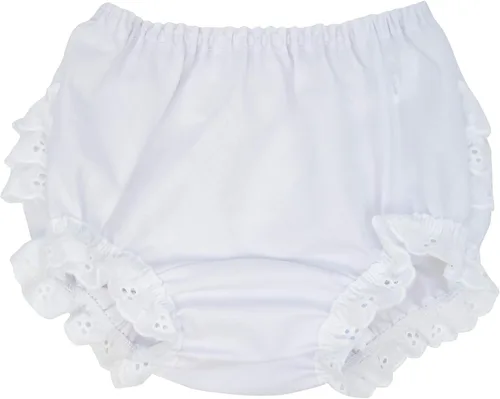 Miniatura 2 de I.C. Collections - Pañalera para bebé y niña, color blanco