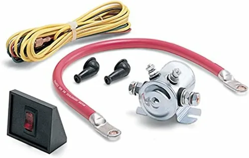 Miniatura 2 de WARN 62132 Kit de interrupción de alimentación con cable de batería, herramientas, solenoide, interruptor y cableado