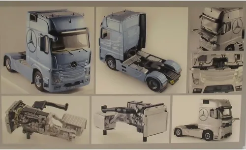 Miniatura 3 de Italeri 3905 1:24 Mercedes Benz Actros MP4 Gigaspace