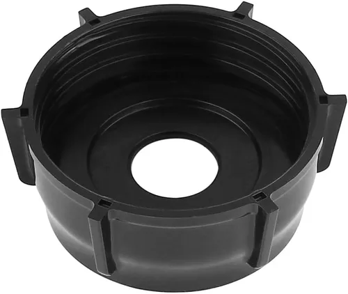 Miniatura 5 de Anbige Piezas de recambio, tarro cuadrado de vidrio de 5 tazas con ensamblaje de cuchilla, compatible con la mayoría de licuadoras Oster