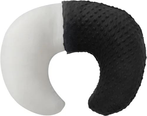 Miniatura 14 de Almohada de lactancia y posicionador con funda para lactancia materna y alimentación con biberón, apuntalamiento del bebé, tiempo boca abajo, apoyo