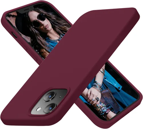 Miniatura 21 de Cordking Funda diseñada para iPhone 13, diseñada para iPhone 14, funda ultradelgada de silicona, funda protectora a prueba de golpes