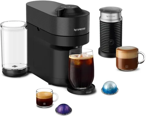 Miniatura 10 de Nespresso Edición Limitada Vertuo Pop+ Cafetera y Máquina de Espresso de De'Longhi, Amarillo Pastel