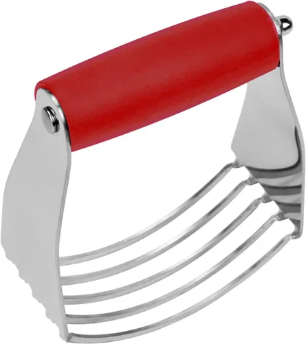 Miniatura 8 de Mezclador de Masa de Acero Inoxidable Cortador de Masa Profesional Herramienta de Horneo Pesada Para Mezclar Harina y Mantequilla (Azul)