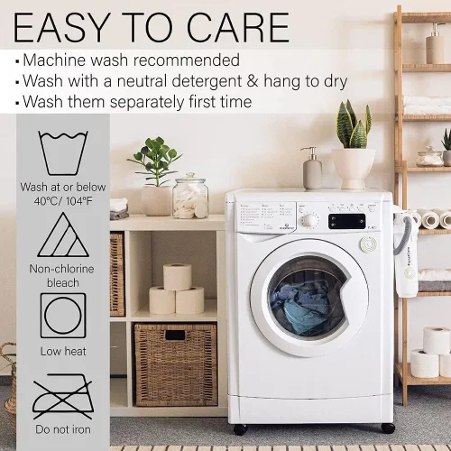 Miniatura 4 de Tapete de baño – Tapete de baño – Tapetes de ducha lavables – Toallas para el suelo del fregadero, tapetes de baño 100% algodón turco (1, gris)