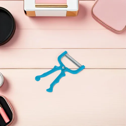 Miniatura 4 de Healifty Depilación de resorte, 2 unidades, depilación facial portátil, depiladora de roscado, depiladora manual de belleza para mujeres (azul)